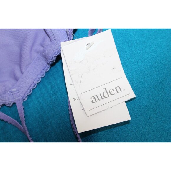 Auden Womens Purple Lacey Unpadded Bra 36A NWT - Picture 6 of 6